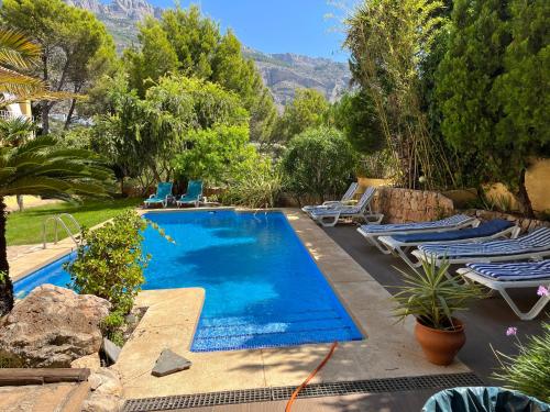 groundfloor of villa,ALTEA LA VELLA, private pool,quiet & residential