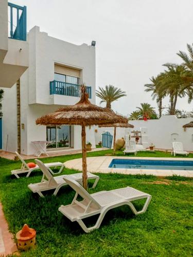 VILLA "Mezraya" à 500 m de la plage - DJERBA