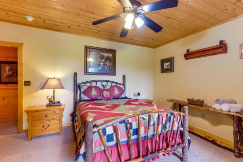 Ellijay Hideaway with Hot Tub, Views and Game Room!