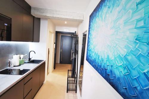 HH 02 by ROCKCHAIR - SUPERHOST Status - Modernes Apartment mit sonnigem Balkon & premium Boxspringbetten in Winterhude - Hamburg Top Geheimtipp, Amburgo (foto 2)