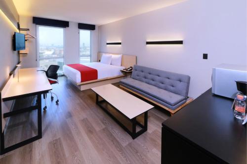 Superior King Room with Sofa Bed room in City Express by Marriott Monterrey Universidad