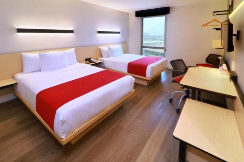 Double Room with Two Double Beds room in City Express by Marriott Monterrey Universidad
