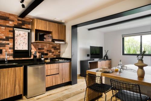 Kitchen, ULIV Roma Norte in Condesa-Roma