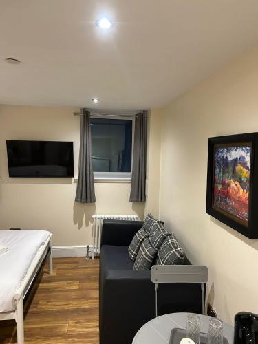 Modern Double Room with Sofa, Edinburgh (fotografie 2)