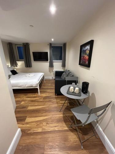 Modern Double Room with Sofa, Edinburgh (fotografie 3)