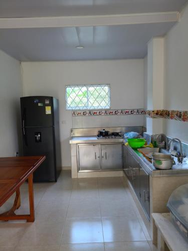 virtuve, Olamar Hostal in San Antero