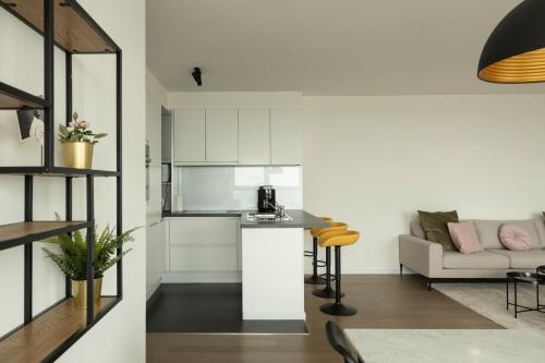 UNIEK appartement - mooiste en hoogste uitzicht op Antwerpen! - incl gratis parking