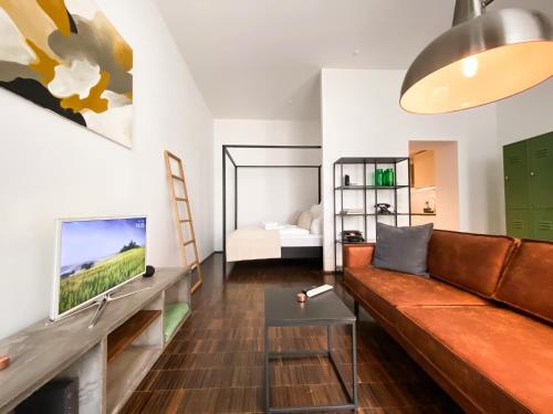 Modernes Loft-Apartment inkl Tiefgarage im Zentrum Leipzigs, Lipsko (fotografie 3)