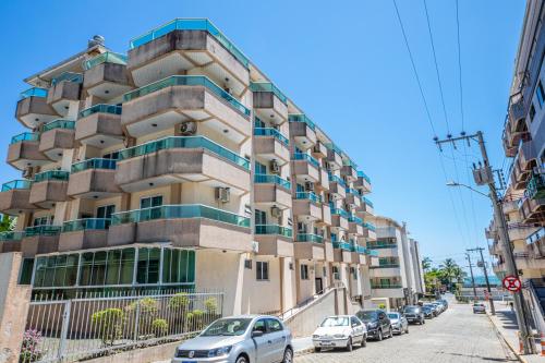 103 Varanda vista mar - 80m da praia - até 10p, Bombas