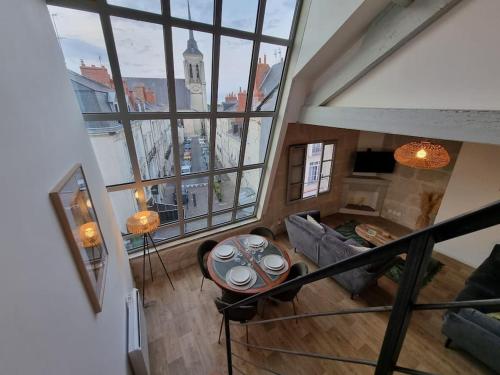 Superbe duplex La Verrière chic, cosy et spacieux - Location saisonnière - Saumur