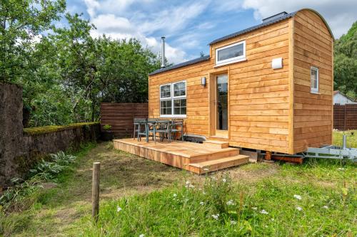 B&B Ballater - Darling Tiny House with wood burner and hot tub in Cairngorms - Bed and Breakfast Ballater