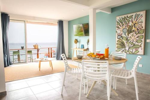 Ti soleil, appartement 3 pièces neuf, front de mer - Location saisonnière - Les Anses-d'Arlet