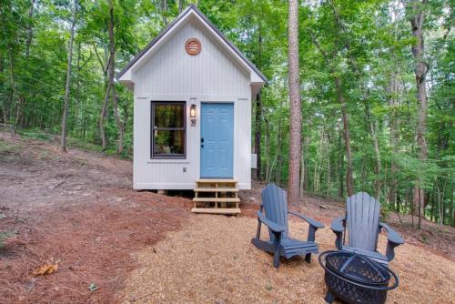 16 Bluebird Feather Tiny Cottage