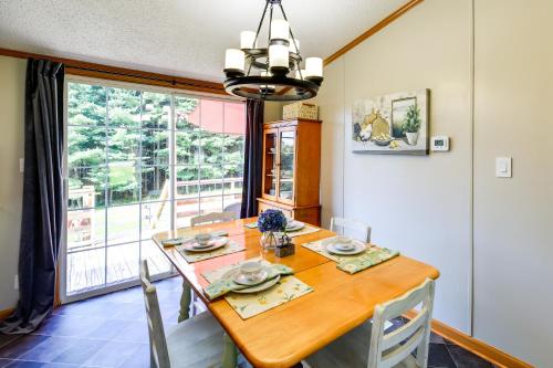 Lush Ennice Vacation Rental with Fire Pit! in Glade Valley, USA