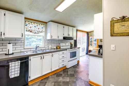 Lush Ennice Vacation Rental with Fire Pit! in Glade Valley, USA