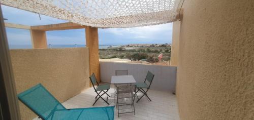 Très joli studio 4 personnes avec terrasse front de mer - Location saisonnière - Leucate