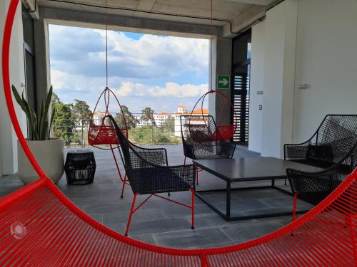 Balcony/terrace, Encanto Cayala, Acogedor y Moderno apartamento en Cayala con Aire Acondicionado in Zone 16