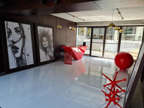 Lobby, Encanto Cayala, Acogedor y Moderno apartamento en Cayala con Aire Acondicionado in Zone 16