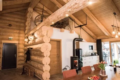Blockhausen in Schwarzenberg am Bohmerwald, Österreich