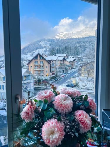 Suite Room in shared apartment with Mt Rigi View - Apartment - Goldau