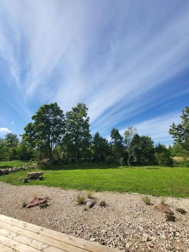 trädgård, Idaraugu puhkemaja Saaremaa põhjarannikul (Idaraugu puhkemaja Saaremaa pohjarannikul) in Leisi