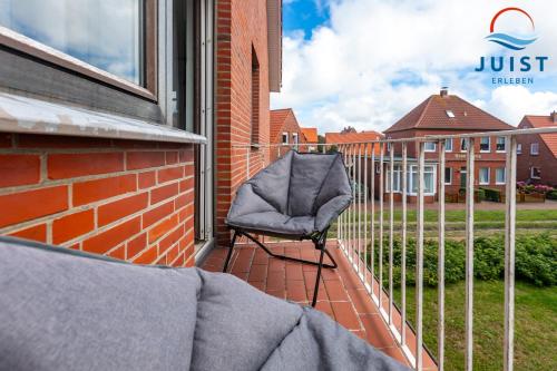 Erkély/terasz, Haus Hamburg 181 Wohnung 1 in Juist