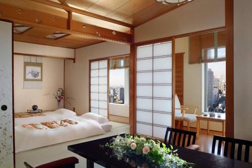 Japanese Suite, Suite, 5 Twin/Single Bed(s) futon, City view