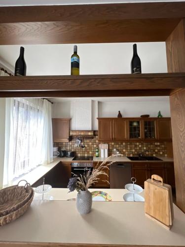 廚房, Mediterrane Ferien Villa am Neusiedler See in 戈爾斯