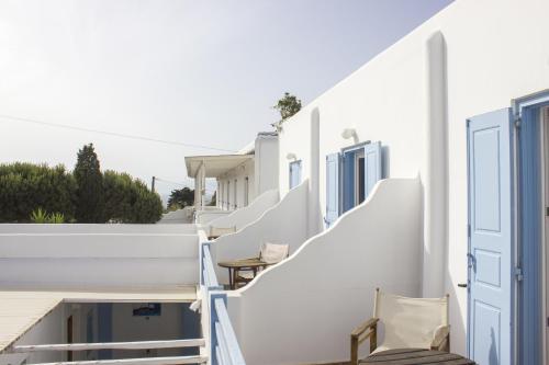 beranda/teres, Sourmeli Garden Hotel in Mykonos