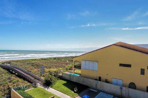 Beachfront condo with pool, hot tub & sundeck!