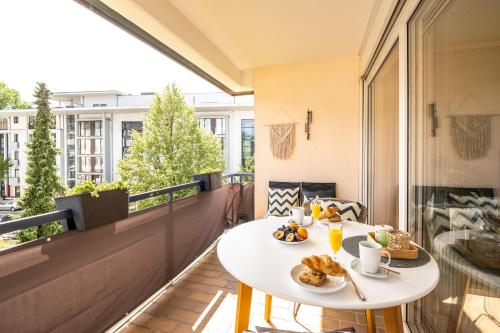 FeWo Ahrperle-modernes Apartment-Balkon-Kurviertel
