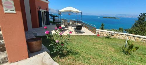 Corfu town 'PANORAMIC VIEW HOUSE' - Location, gîte - Alykes Potamou