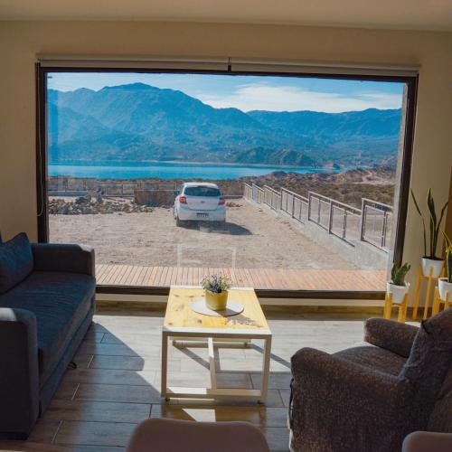 Reflejo del Lago - Cabañas frente al Dique Potrerillos (Reflejo del Lago - Cabanas frente al Dique Potrerillos) in Valle Del Sol (Potrerillos)