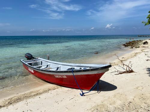 Beach, Hostal Paraiso in Isla Mucura