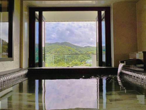 Bathroom, Garland Court Usami Hotel near Izu Skyline