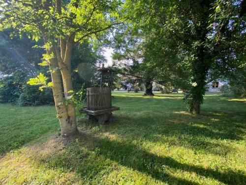 Longère normande, parc, piscine.