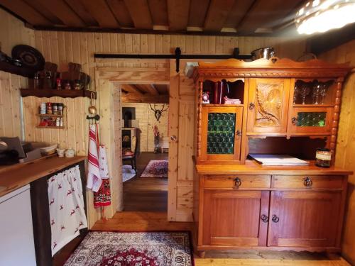 廚房, Waldhütte Glück Auf (Waldhutte Gluck Auf) in 巴德布萊貝格