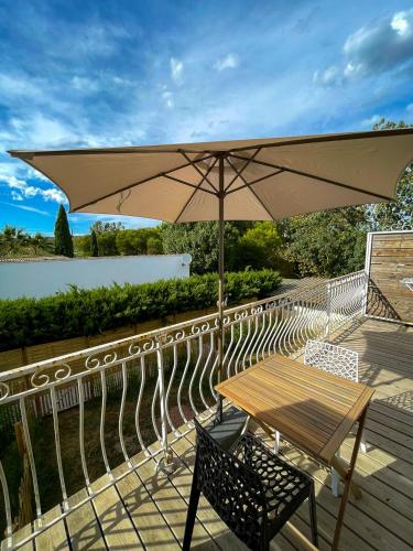 Grand Studio à 5mns de la Plage des Salins - Location saisonnière - Hyères