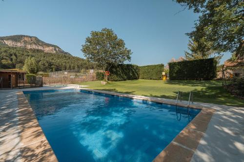 Zwembad, Camping Susen in Saldes