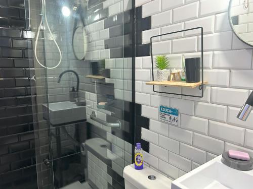 Fürdőszoba, Hostel Quintal de Casa in Parque Imperatriz