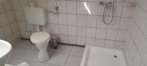 Bathroom, Hotel "Alte Schule" Trogen in Feilitzsch