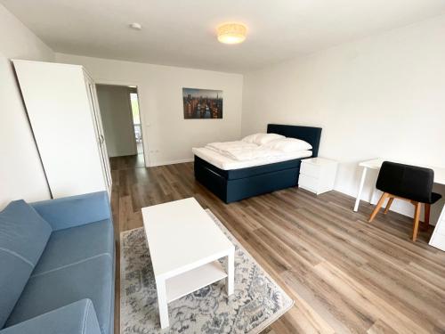 Bed, Zentrale Wohnung mit 3 Schlafzimmer fur bis zu 9 Personen in Lokstedt