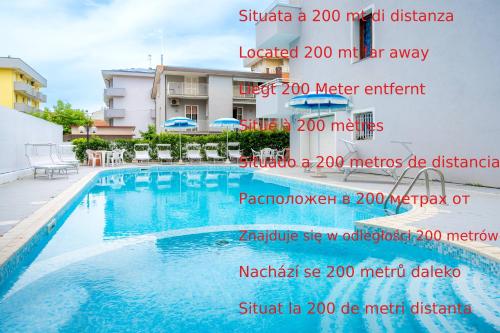 Úszómedence, Hb Hotels Orchidea Blu in Viserbella