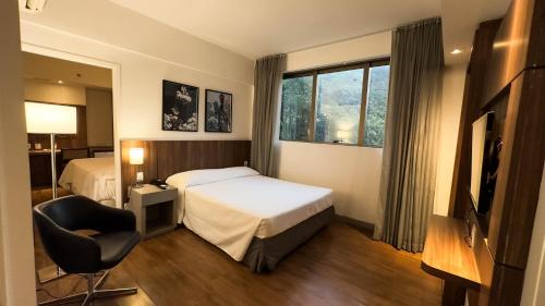 Guestroom, Hotel Vivenzo Savassi Belo Horizonte in Belo Horizonte