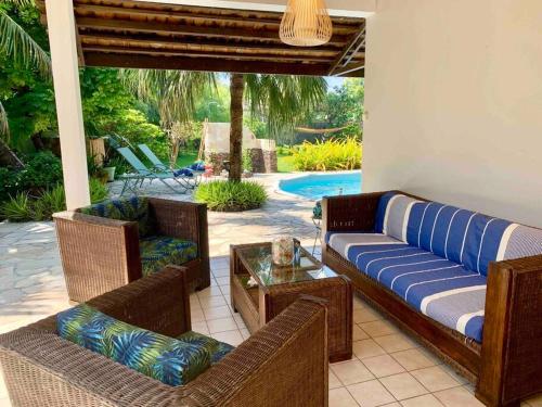 บริการและสิ่งอำนวยความสะดวก, Villa Hoama Lodge Moorea in เตแน