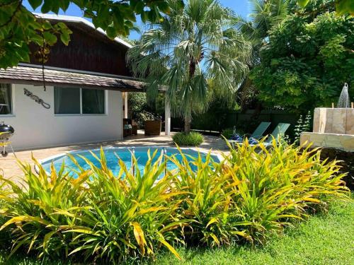 ทัศนียภาพภายนอกโรงแรม, Villa Hoama Lodge Moorea in เตแน