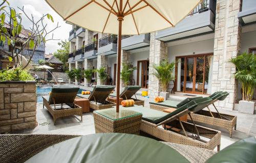 スイミングプール, サトリヤ コテージ (Satriya Cottages) in バリ島