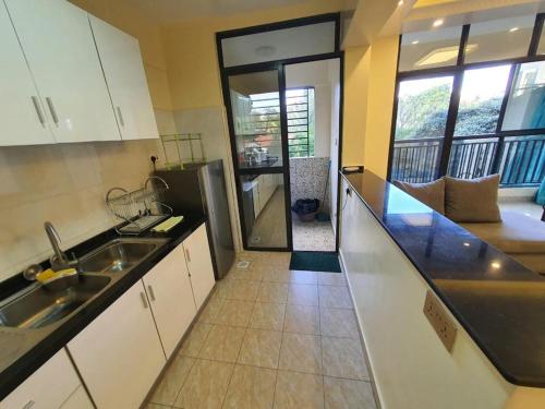 Kitchen, Lux Suites Laikipia Road Apartments in Nairobi