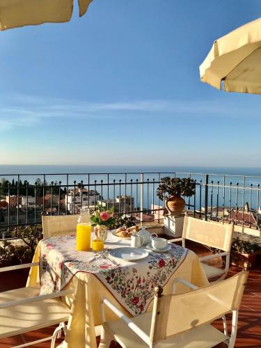 balkon/terras, Hotel Isabella in Taormina City Center