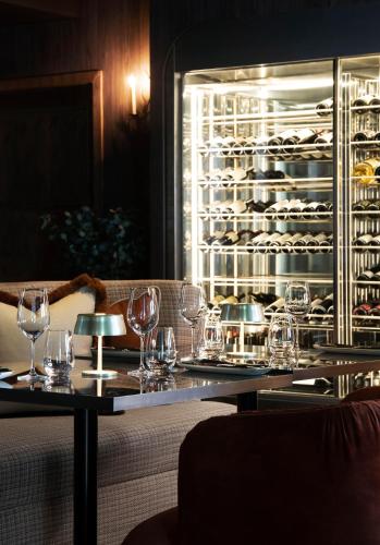 مطعم, Highland Lodge Fjellandsby in جيلو